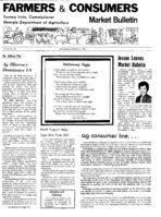 Farmers and consumers market bulletin, vol. 70, no. 44 (1984 October 31)