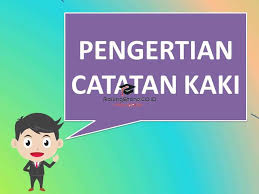 33 Contoh Catatan Kaki Lengkap Dari Berbagai Sumber
