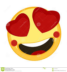 Emoji feliz precioso ilustración del vector. Ilustración de ...