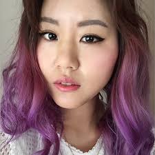 How To Dye Asian Hair Lavender Purple At Home All About Bleaching And Dyeing Lavender Hair Asian Hair Short Hair Balayage