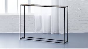 Entry Hall Outside Guest Bedroom Width 38 Depth 8 Height 28 25 Mixed Metal Brass And Steel Nolita Modern Console Modern Console Tables Room Facelift