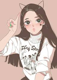 Pin By Mivivog On ɑɳiɱɛ Girls Cartoon Art Girly Art Cartoon Art Styles