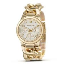 ( 23) michael kors camille multifunction stainless steel watch. Michael Kors Women S Chronograph Runway Twist Gold Bracelet Watch Konga Online Shopping
