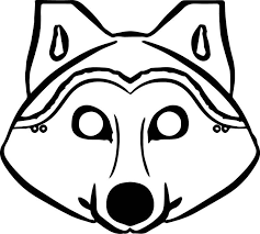 3 Pigs Wolf Mask Coloring Pages Wolf Mask Coloring Pages Cars Coloring Pages