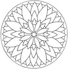 Find & download free graphic resources for flower mandala. Pin By Tina Woodrum On Figuras Para Pintar Mandala Coloring Simple Mandala Mandala Coloring Pages
