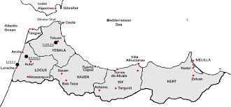 Search and share any place. Map Of The Spanish Protectorate Of Morocco With Indication Of Regions Download Scientific Diagram