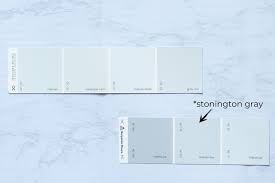 I love your sofa, i have stonington grey in our house through and have lost a lot of light due to i just ordered silver chain at 50% and did my bathroom with it, i liked it so much i am not going to do my. All About Benjamin Moore Stonington Gray 28 Real Homes That Use It The Heathered Nest