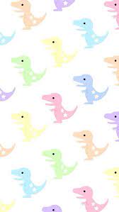 Pastel Colored Dinos Wallpaper Dinosaur Wallpaper Live Wallpaper Iphone Scrapbook Patterns