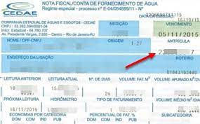É possível solicitar segunda via de boleto e conta vencida da cedae águas e esgotos do rio de janeiro através da internet. Segunda Via Cedae Conta De Agua Como Tirar Segunda Via