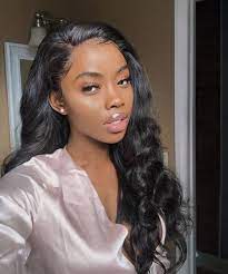 Body Wave Hairstyle For Gorgerous Black Women In 2020 Hair Waves Wig Hairstyles Human Hair Wigs