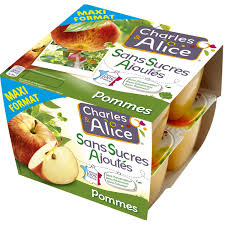 Compote Pomme Sans Sucres Ajoutes Charles Alice Les 8 Pots De 100 G A Prix Carrefour Compote Pomme Sans Sucre Compote De Pomme Sans Sucre Ajoute