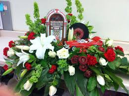 Maybe you would like to learn more about one of these? Casket Spray For With Jukebox Record And Die Cast Car Funeral Flowers Funeralflowers Sympathy Theflowershopfa Funeral Flowers Casket Sprays Floral Wreath