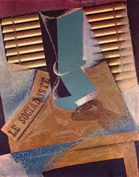 Juan Gris The Sunblind Le Socialiste 1913 Synthetic Cubism Cubism Cubism Art