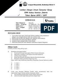 Maybe you would like to learn more about one of these? Soal Latihan Uu Sem 2 Sejarah Ipa Ant