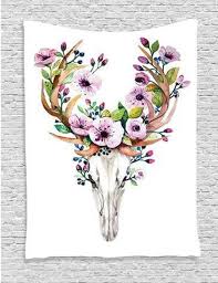 Check spelling or type a new query. Nordic Semplice Retro Arazzo Disegno Villaggio Americano Testa Di Cervo Fiore Angolo Arte Appese Panno Telo Mare Decorazione Camera Da Letto Deer Tapestry Art Tapestrytapestry Hanging Aliexpress