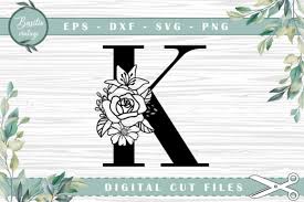 Free download for personal use for personal use only. 2 Floral Letter Svg Designs Graphics