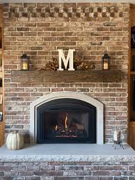 It is made from pinewood that ensures rigidity and long term durability. Red Brick Fireplace Mantels Novocom Top