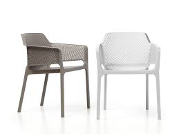 Garden Chair With Armrests Net By Nardi Design Raffaello Galiotto Outdoor Chairs Garden Chairs Armchair Design