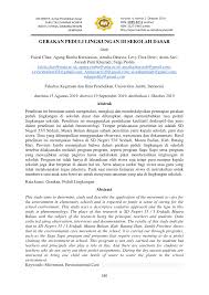 Contoh sikap tindakan peduli alam sekitar. Pdf Gerakan Peduli Lingkungan Di Sekolah Dasar