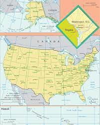 Maybe you would like to learn more about one of these? Washington Dc Usa Map