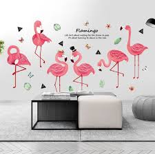 We asked top designers for their favorite living room color palettes, and they delivered. Flamingo Wall Stickers Home Decor Living Room Green Life Wall Art Diy Modern Wall Decals Living Room Bedroom Wish