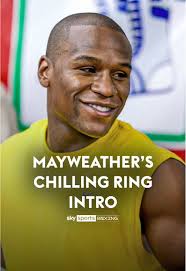 Floyd Mayweather's Chilling Ring Introduction Before Pacquiao Fight