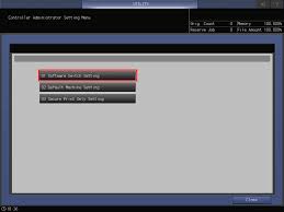 Feb 28, 2014 · download konica minolta bizhub 164 mfp gdi driver 1.0.0.2 (printer / scanner) Software Switch Setting Setting The Software Switch