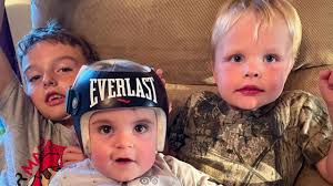 A day after his fourth birthday I found him unconscious underneath a  dresser'