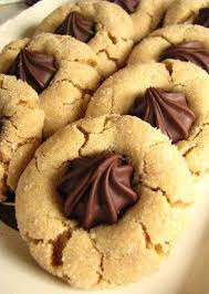 Cute Delicious Blossom Cookies Holiday Baking Peanut Blossom Cookies