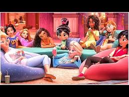 Reilly| sarah silverman| gal gadot| taraji p. Vanellope Meets Disney Princess Wreck It Ralph 2 Ralph Breaks The Internet 2018 Animation Hd Youtube
