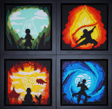 The avatar is the only being which can master the four elements and can energybend as well. Avatar The Last Airbender Characters Made From Layers Of Paper Nextfuckinglevel
