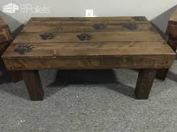 Diy adjustable height coffee table inspirational coffee tables rowan, source: Bear Claw Coffee Table End Tables 1001 Pallets