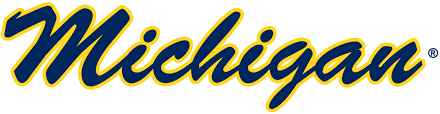 Michigan Wolverines Logo Michigan Wolverines Logo Word Mark Logo Michigan Wolverines Michigan