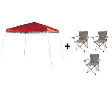 The ozark trail 10'x10' gazebo with sunwall provides a true 100 sq. Ozark Trail 10x10 Slant Leg Canopy Sale Off 70