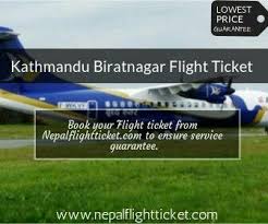 Kathmandu Biratnagar Flight Ticket At Best Price Flight Ticket Kathmandu Airline Fares