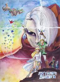 Zelda Wars Iv Skyward Sword Watercolor Print 8 5 X 11 Star Wars Poster Zelda Art Skyward Sword