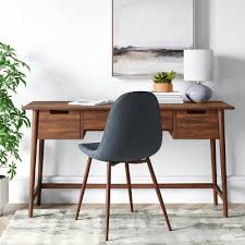 Mid century modern desk, one of fun and gifts related to zoom in time to park work space storage. Mid Century Modern Desks Target