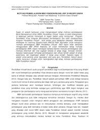 Kertas kerja bulan sains dan matematik. Pdf Motivasi Pembelajaran Mbk Pendidikan Inklusif Di Negeri Sabah