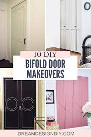 Accordion partitions are top supported without floor guides. 10 Diy Bifold Door Makeovers Dream Design Diy
