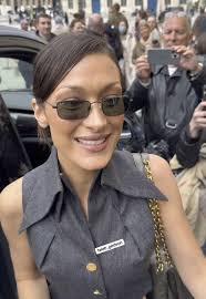 Bella Hadid Brandy Melville Paris Going Thru Door