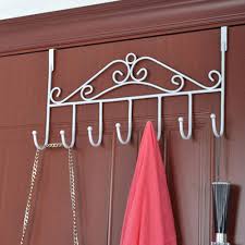 ( 4.8 ) out of 5 stars 122 ratings , based on 122 reviews current price $12.99 $ 12. Buy Hooks Over The Door Hook Organizer Rack Hanging 7 Hooks Over Door Storage Rack Organizer Hooks For Coats Hats Robes Clothes Or Towels White Online In Germany B07qd86gdc
