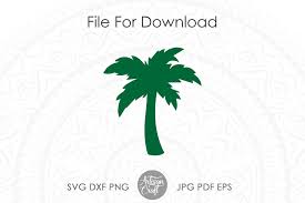 Download Palm Tree Png Svg Clipart Silhouette Vector By Artisan Craft Svg Thehungryjpeg Com