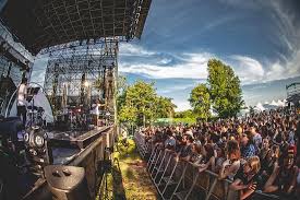 the open air skyline stage located on the manns campus