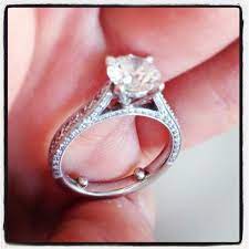 Ring Sizing Solved What Ball Bearings Jes My Darlings Platinum Ones Of Course Small Engagement Rings Big Engagement Rings Engagement Rings On Finger