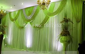 You'll receive email and feed alerts when new items arrive. Green 10ft 20ft Wedding Backdrop Stage Backdrop With Detachable Swag Sequins Stage Backdro Extravagant Wedding Decor Green Wedding Decorations Wedding Backdrop