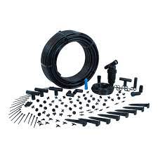 Does anyone have drip irrigation set up with a rain barrel? Dig Complete Drip Kit For Rain Barrel Irrigation For 50 Plants Gf100 The Home Depot