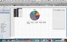 making circle graphs in mac numbers