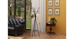 Dick Smith Ovela 9 Hook Coat Hanger Stand Black Home Garden Cleaning Housekeeping Home Organisation Coat Hat Racks