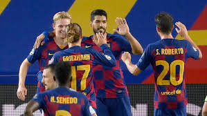 Toda la actualidad y la última hora sobre el fc barcelona. Barcelona Vs Napoli Score Messi Dazzles As Barca Advance To Champions League Quarterfinals Cbssports Com
