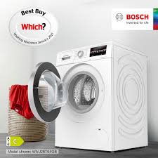 Lo appears when the washer door won't unlock. Appliances Direct Bosch Serie 6 Washing Machine With Reload Function Allows You To Pause Your Wash Mid Cycle Open The Door Fully And Simply Add Any Missed Items And That S Just One